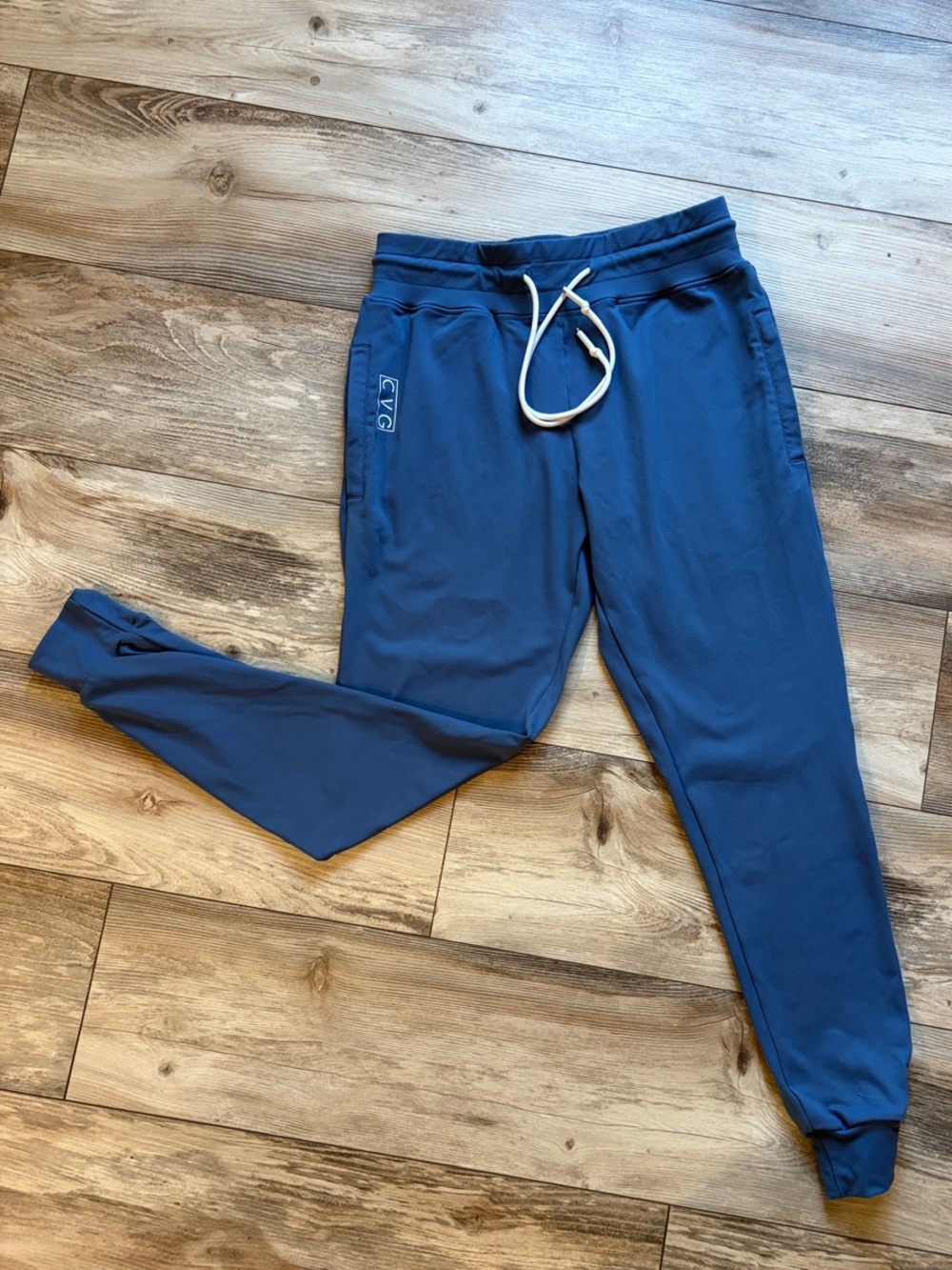 Constantly Varied Gear Navy Blue Track Joggers with Drawstring